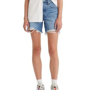 Levi's Women's 501 Mid Thigh Short size 24
